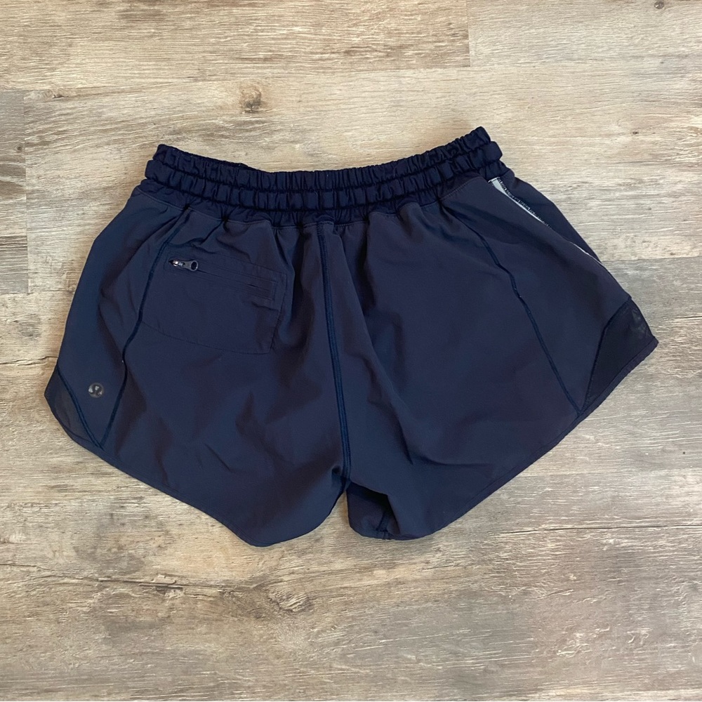 Lululemon hottie toddy low rise short navy